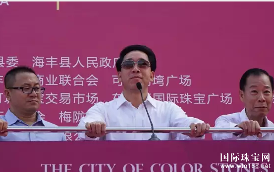 彩宝之都,载誉启航--中国海丰首届国际珠宝交易会隆重开幕